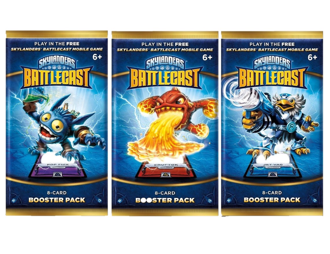 Skylanders Battlecast 8-Card Booster Pack