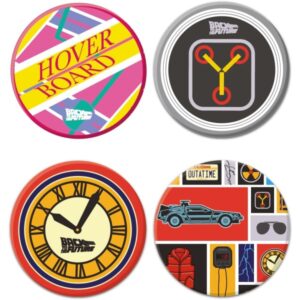 Back To the Future - Set Of 4 Ceramic Coasters