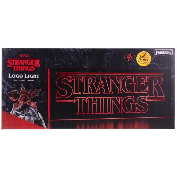 Stranger Things Logo Light