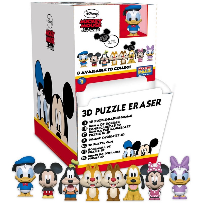 Disney Mickey Mouse Friends - 3D Puzzle Eraser - Blind Bag