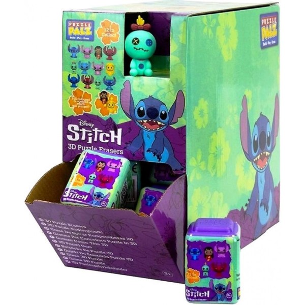 Disney Stitch - 3D Puzzle Eraser - Mystery Bag