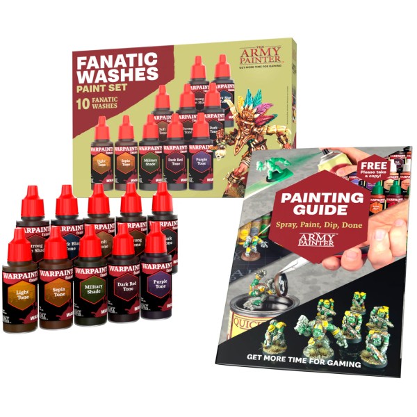The Army Painter - Warpaints Fanatic - Washes Paint Set