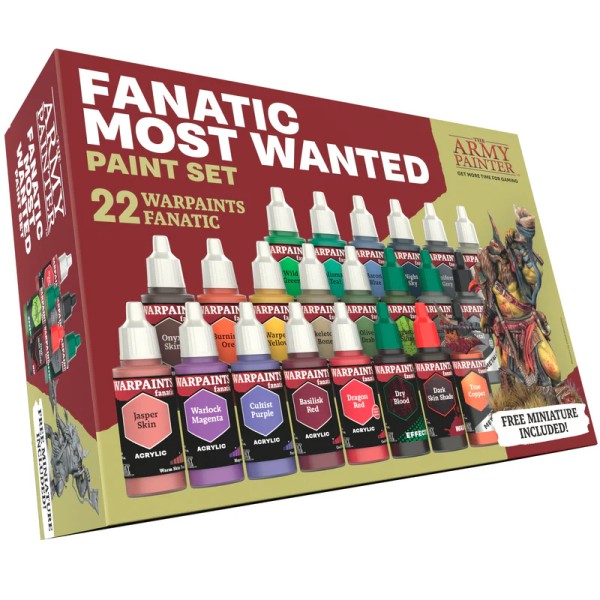 The Army Painter - Fanatic Most Wanted Paint Set