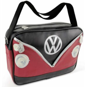 Volkswagen T1 Schoudertas - Zwart/Rood