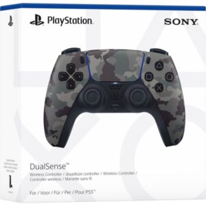 Playstation 5 DualSense Controller (Sony) - Grey Camouflage