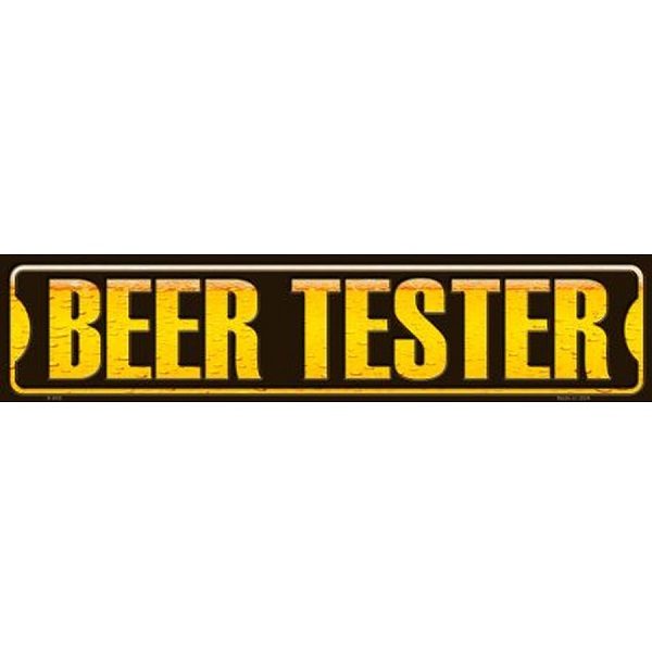 Street Sign - Beer Tester