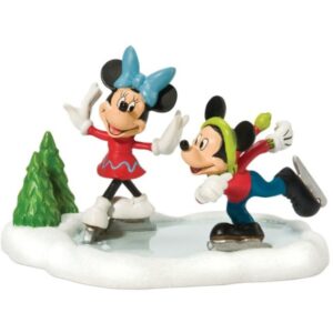 Disney Department - Mickey And Minnie Go Skating