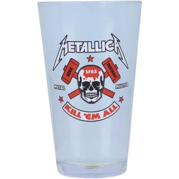 Metallica - Kill 'Em All - Drinkglas - 450ml