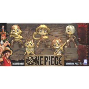 Netflix - One Piece - Treasure Chest Gold Mini Figure Pack