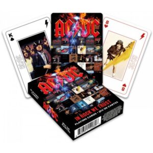 AC-DC - In Rock We Trust Playing Cards