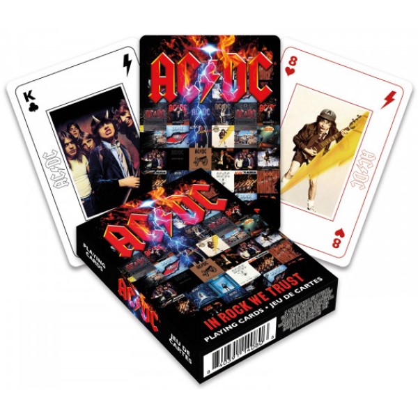 AC-DC - In Rock We Trust Playing Cards