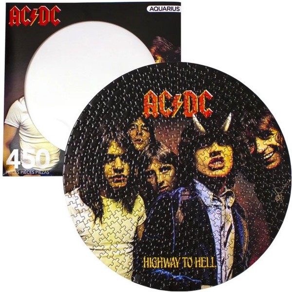 AC/DC Highway to Hell - 450 Piece Picture Disc Jigsaw Puzzle
