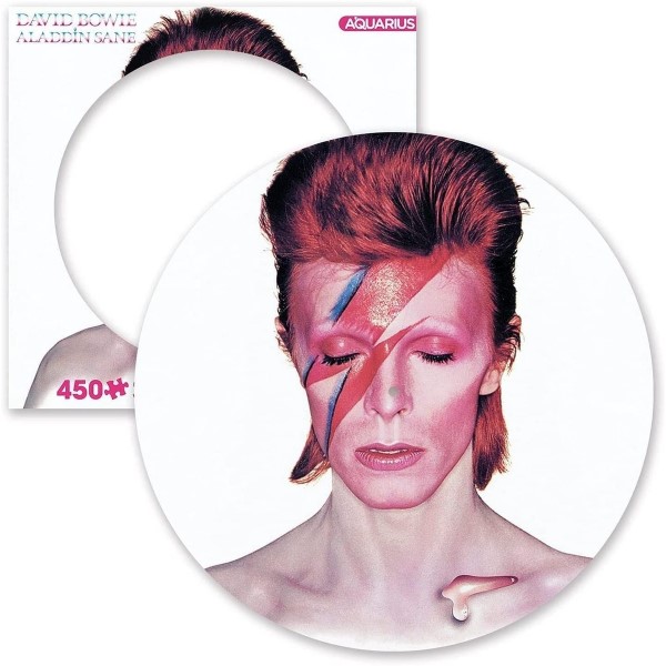 David Bowie - Aladdin Sane - 450 Piece Picture Disc Jigsaw Puzzle