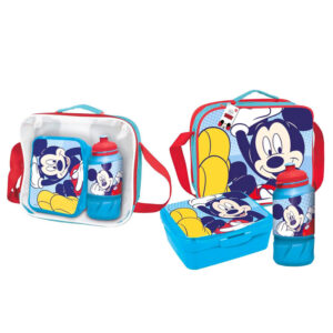 Mickey Mouse Schoudertas Met Broodtrommel En Bidon