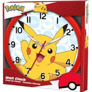 Pokemon Pikachu Wand Klok