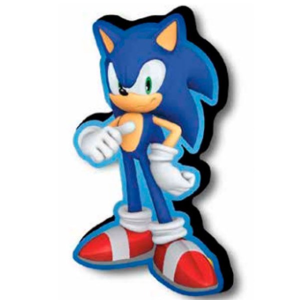 Sonic The Hedgehog Shaped Kussen