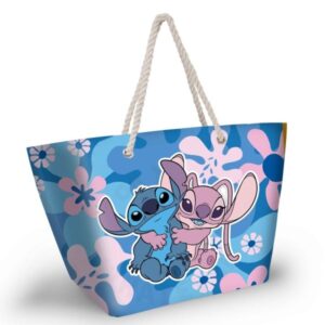 Disney Stitch And Angel - Beach Bag
