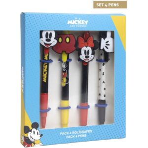 Mickey Minnie Mouse - Pennen Set 4x