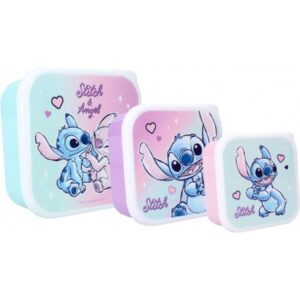 Disney Snackbox 3 in 1 - Stitch And Angel