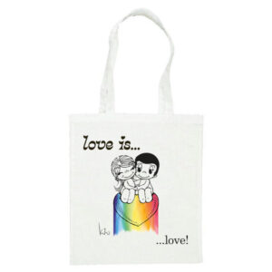 Love Is... Love - Stoffen tas