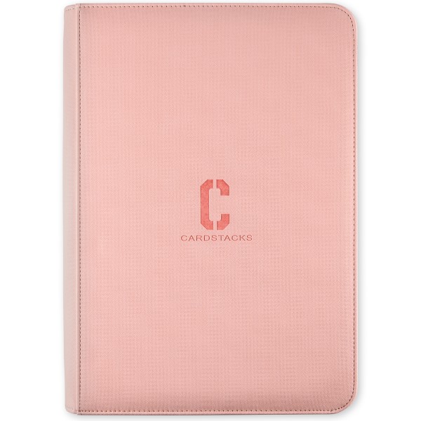 Cardstacks - Zippered Pro Binder 9 Pocket - Roze