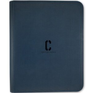 Cardstacks - Toploader Zip Binder 9 Pocket - Blauw