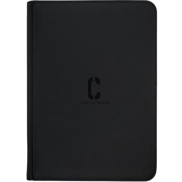 Cardstacks - Zippered Pro Binder 9 Pocket - Zwart
