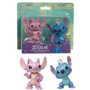 Disney - Stitch Figure Set - Angel + Stitch With Scrump