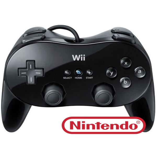 Nintendo Wii Classic Pro Controller - Black