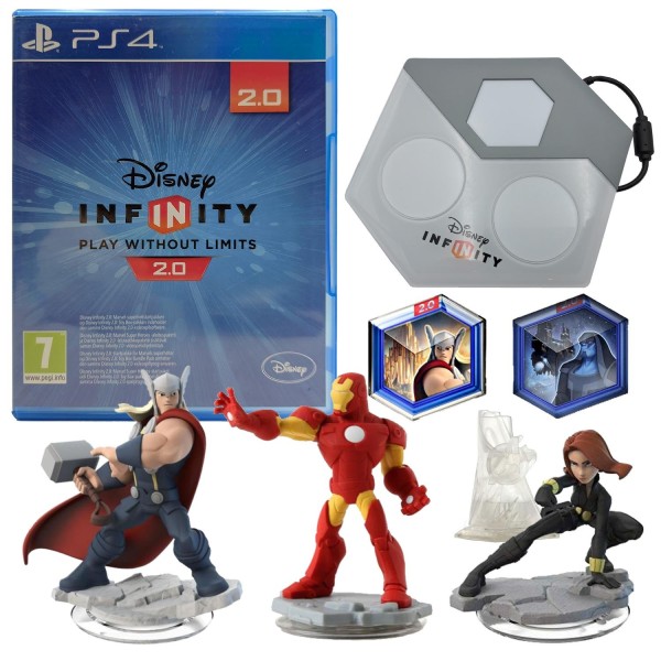 Playstation 4 Disney Infinity - 2.0 - Starters Pack Marvel Super Heroes