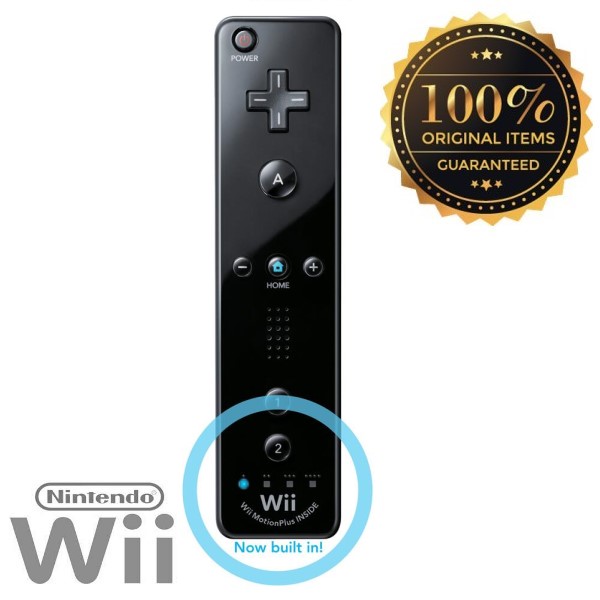 Nintendo Wii Controller - Motion Plus - Zwart