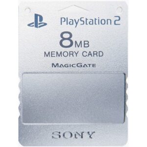 Playstation 2 Memory Card 8 MB - Zilver