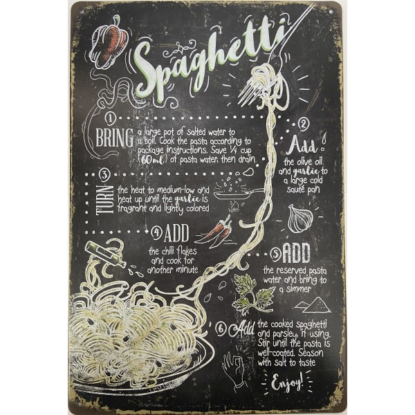 Spaghetti Recept