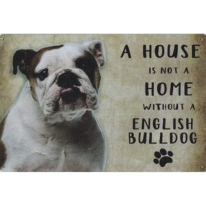 A House Is Not A Home Without A English Bulldog