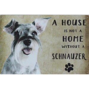 A House Is Not A Home Without A Schnauzer