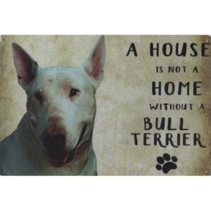 A House Is Not A Home Without A Bull Terrier
