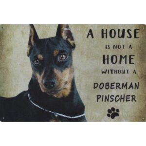 A House Is Not A Home Without A Doberman Pinscher