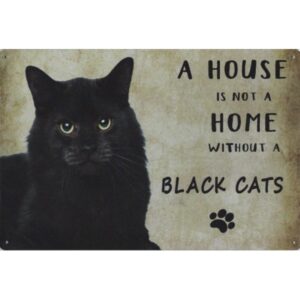 A House Is Not A Home Without A Black Cats