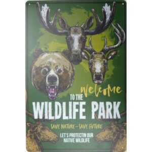 Welcome To The Wildlife Park Save Nature Save Future