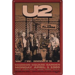 U2 The Unforgettable Fire Tour With The Alarm 1985