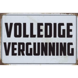 Volledige Vergunning