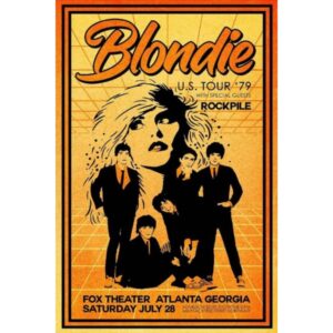 Blondie U.S. Tour 79 Atlanta Georgia
