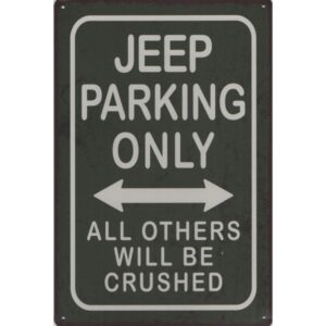 Jeep Parking Only