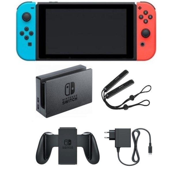 Nintendo Switch Console - Red/Blue