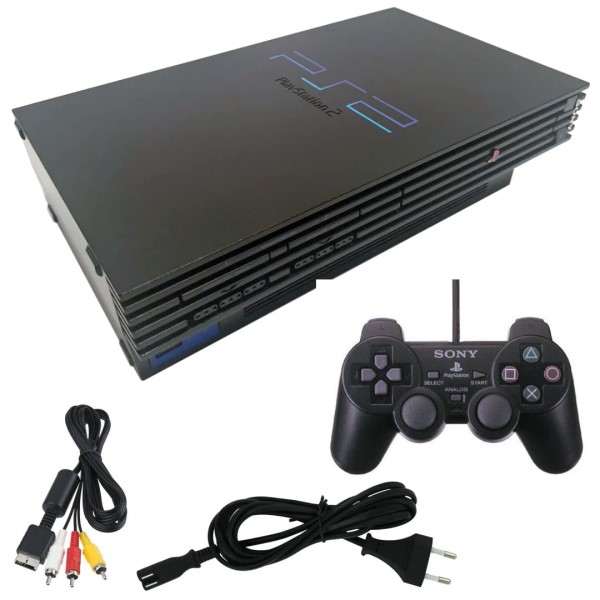 Playstation 2 Console - Phat Black