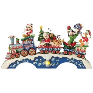 Disney Traditions - Mickey And Friends - Christmas Cheer on Track - LED Musical Train