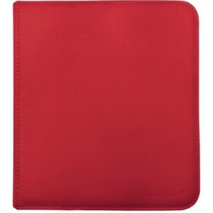 Ultra Pro - Zippered Pro Binder 12 Pocket - Red