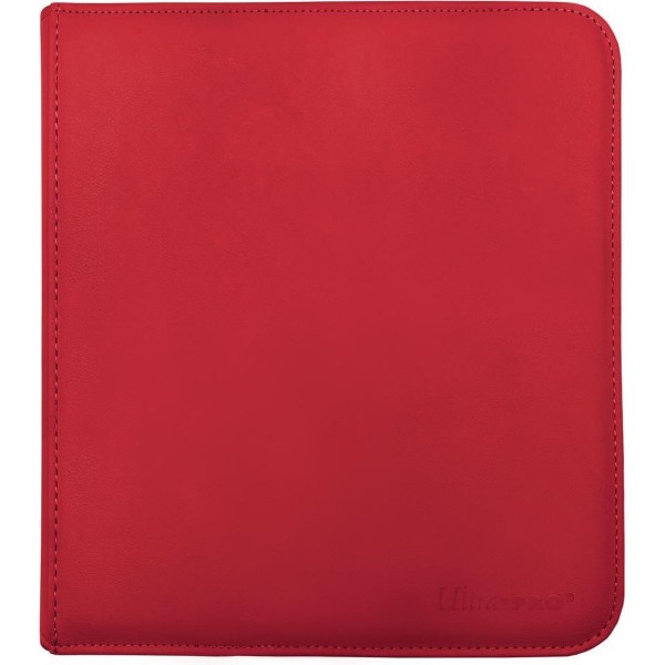 Ultra Pro - Zippered Pro Binder 12 Pocket - Red