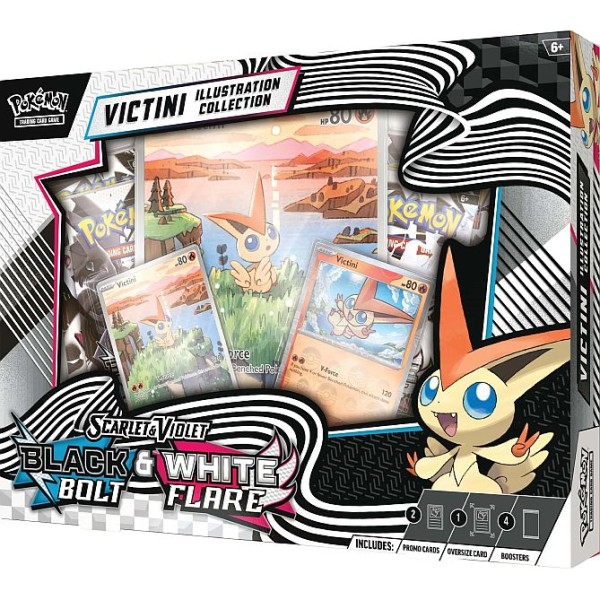 Pokémon Illustration Collection - Victini - Black Bolt And White Flare