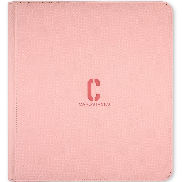 Cardstacks - Toploader Zip Binder 9 Pocket - Roze